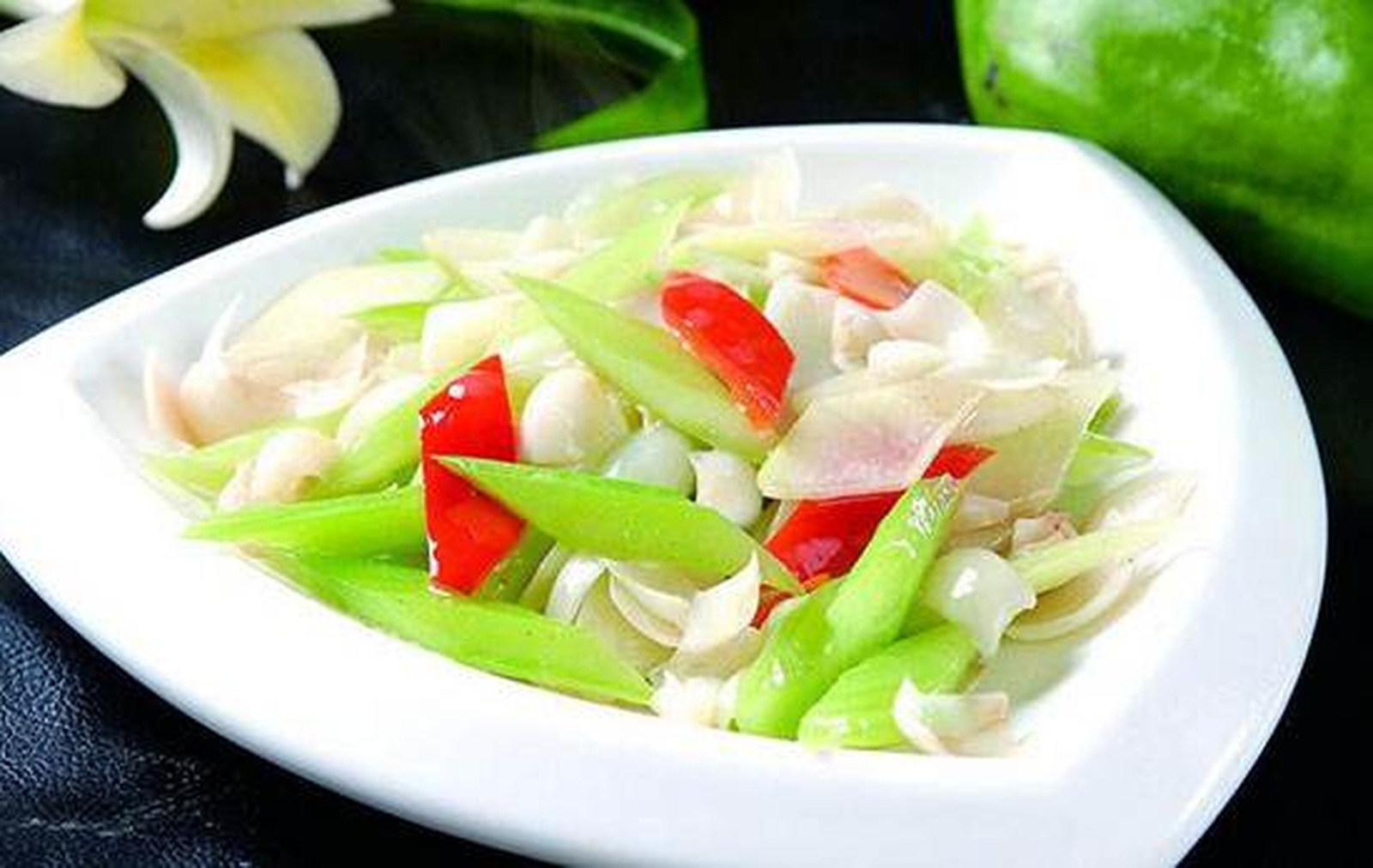 Order 704. Celery with Lily food online from Shanghailander Palace store, Hacienda Heights on bringmethat.com