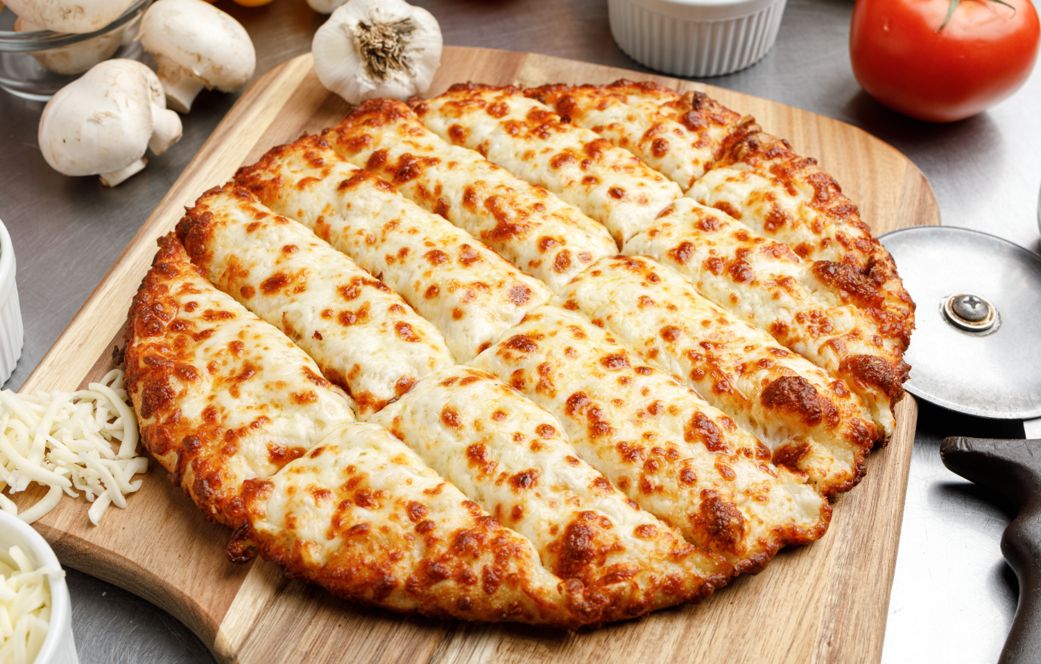 Order Cheesesticks food online from Pizza by the Guy store, Owensboro on bringmethat.com