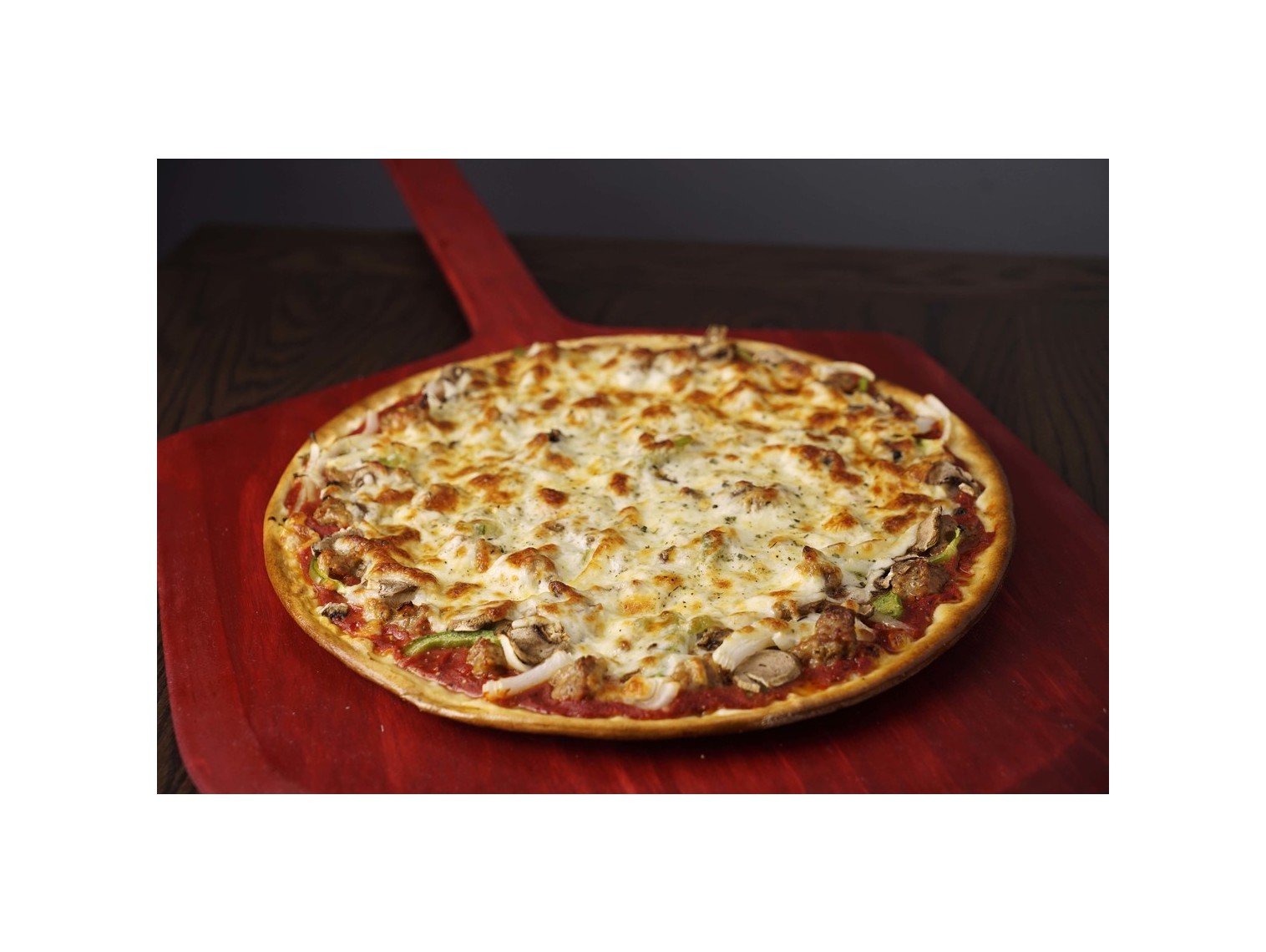 Order Sausage Classic Pizza food online from Macianos Pizza & Pastaria store, Vernon Hills on bringmethat.com