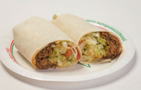 Order Beef Taco - Taco food online from John's Pizza & Subs store, Getzville on bringmethat.com
