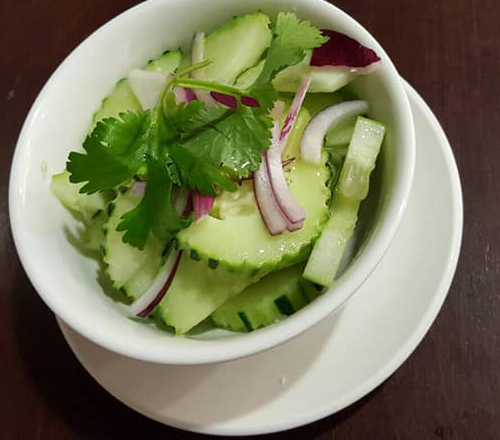 Order Cucumber Salad food online from Wanya Thai Restaurant store, Canyon Country on bringmethat.com