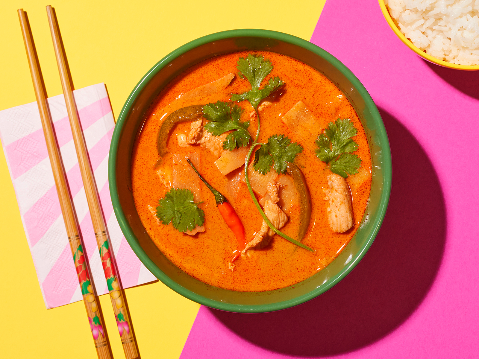 Order RED CURRY food online from Thai Pastry & Restaurant store, Chicago on bringmethat.com