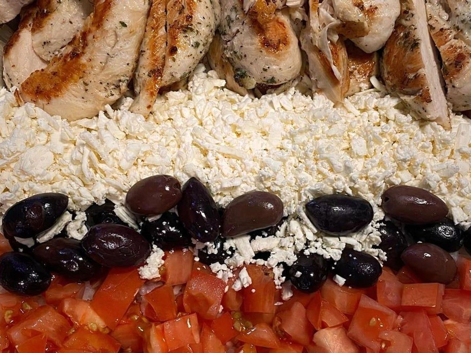 Order Greek Bowl ( C ) food online from Lisa's Family Pizzeria - Wakefield store, Melrose on bringmethat.com