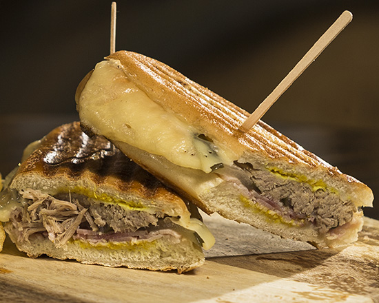 Order Pressed Cubano Sandwich food online from Rough Draft Brewing Company store, San Diego on bringmethat.com