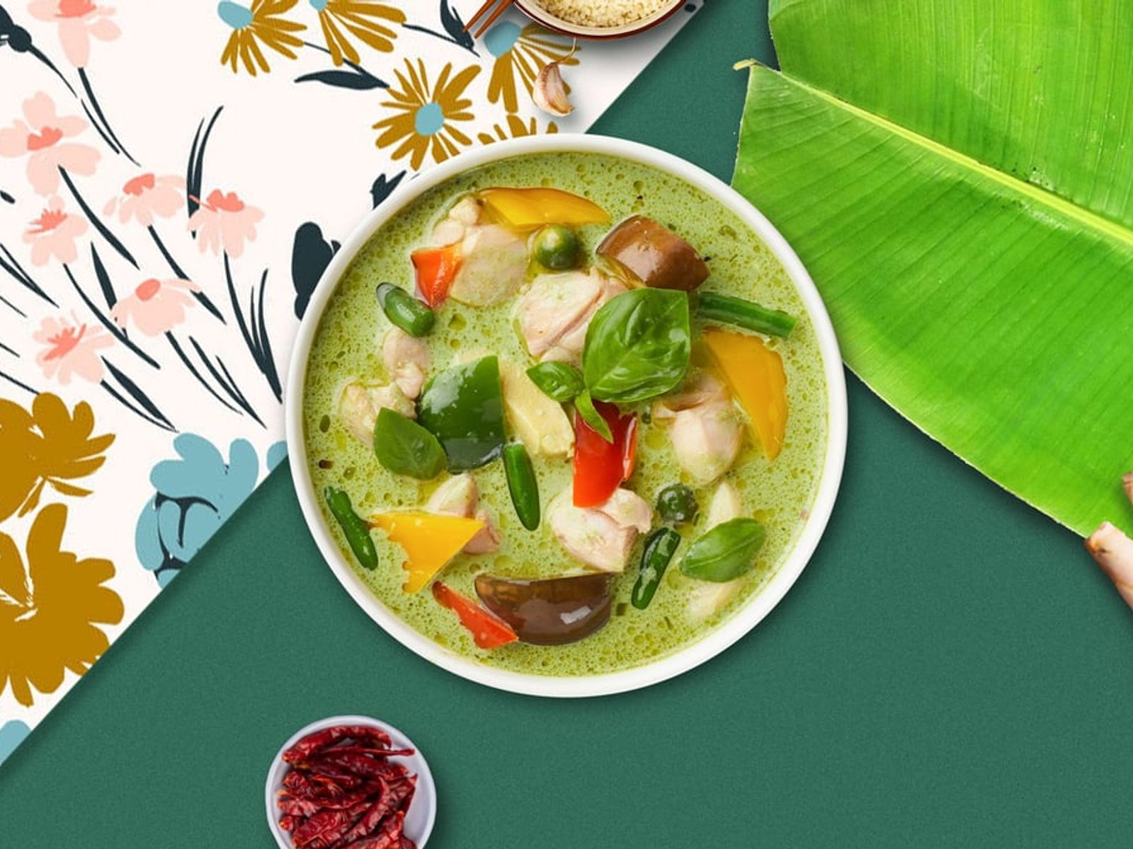 Order Green Curry food online from Spicy 9Thai store, Aurora on bringmethat.com
