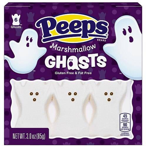 Order Peeps Ghosts Marshmallow - 0.5 oz x 6 pack food online from Walgreens store, KEYSER on bringmethat.com