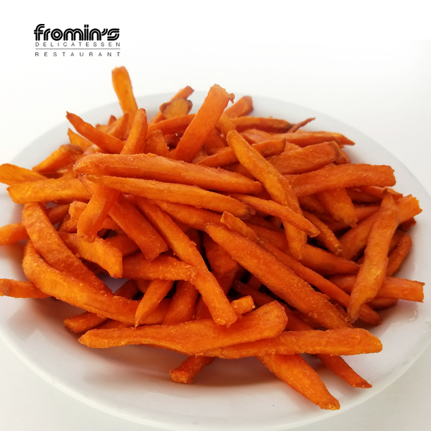 Order Sweet Potato Fries food online from Fromins store, Santa Monica on bringmethat.com
