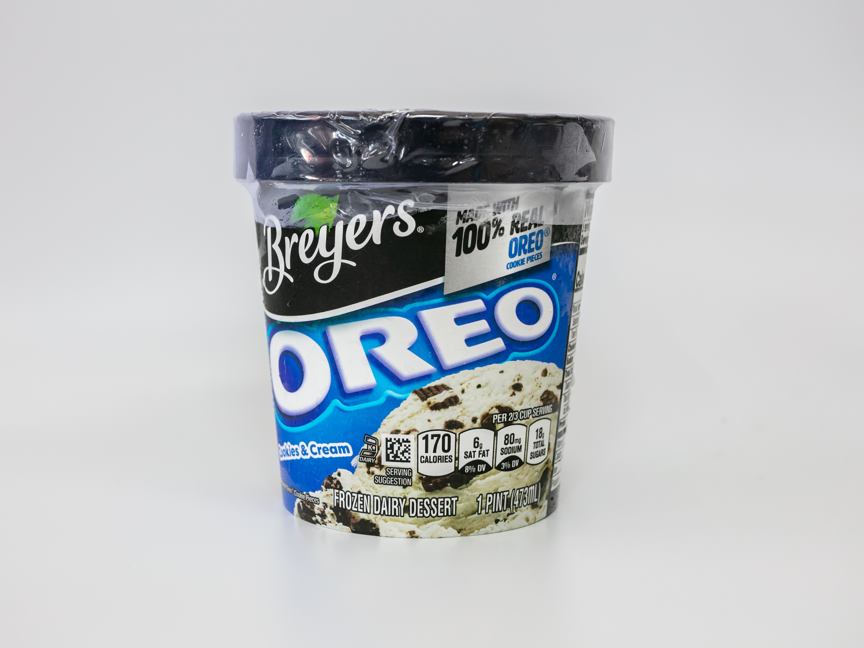 Order 7. Oreo Breyer's Ice Cream food online from Walnut Express store, Dalton on bringmethat.com