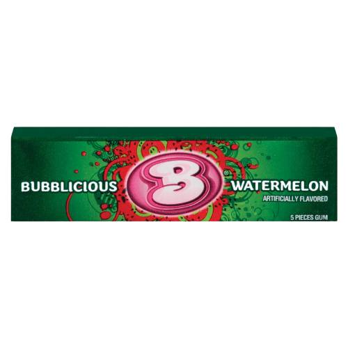 Order Bubbalicious Watermelon - 5 Pieces/Single food online from Bottle Shop & Spirits store, Los Alamitos on bringmethat.com