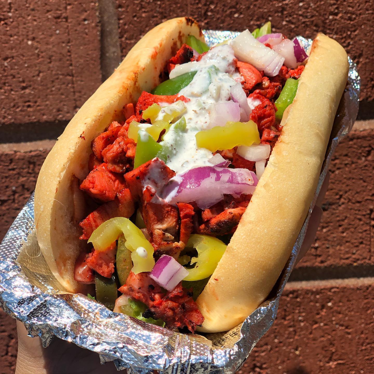 Order Tandoori Chicken Philly food online from St. Louis Gyros store, Manchester on bringmethat.com