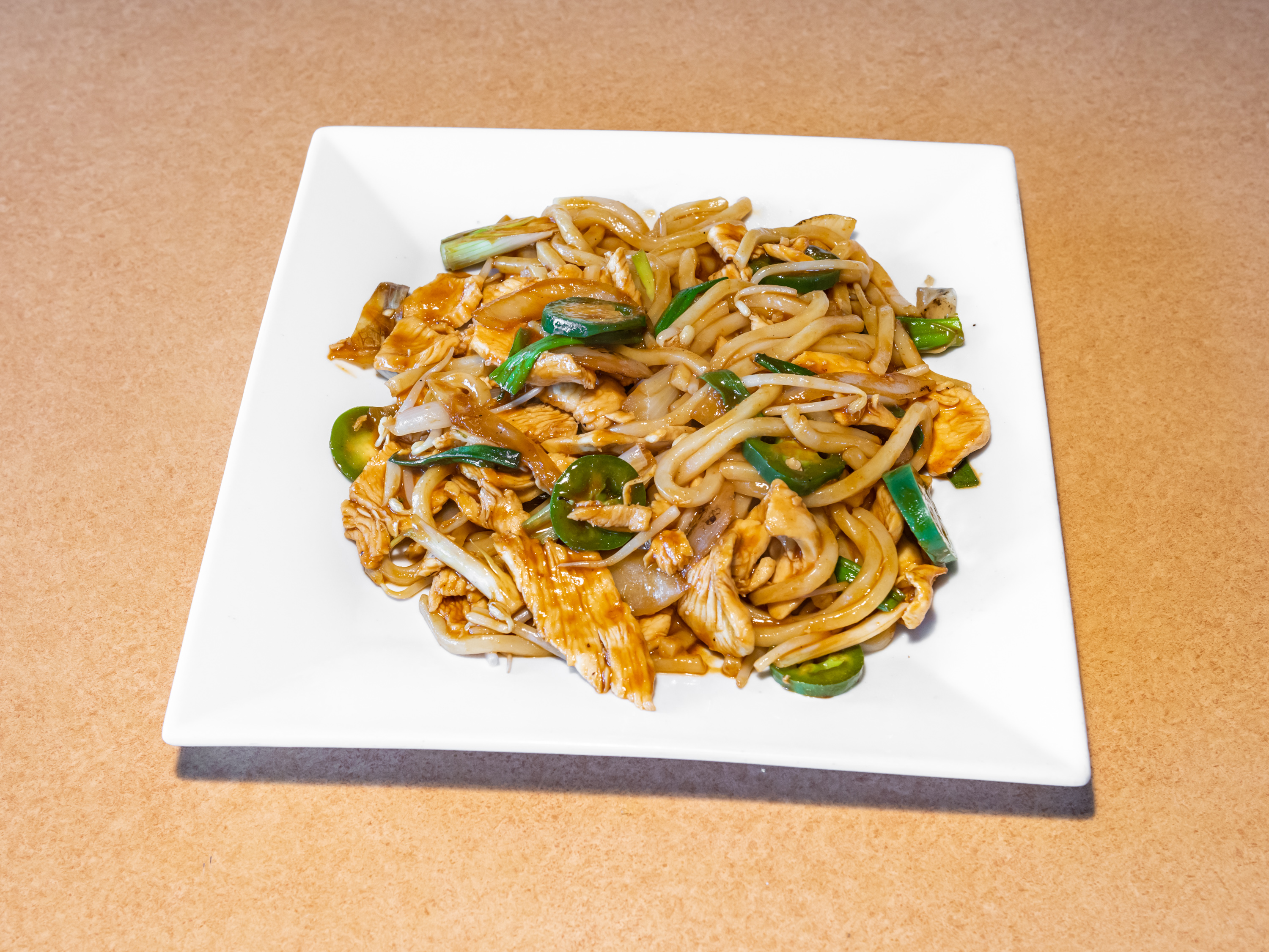 Order Spicy Udon Stir-Fry food online from Meimei Kitchen store, Austin on bringmethat.com