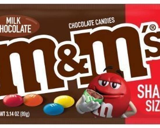 Order M&M Plain Sharing Size 3.14 oz food online from Rebel store, Magna on bringmethat.com