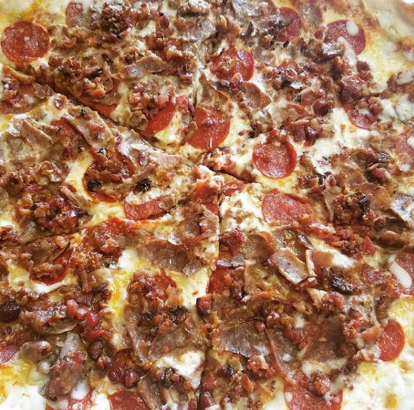 Order Gluten Free Meat Lover's Pizza - 12'' food online from Phil's Pizzeria & Restaurant store, Montvale on bringmethat.com