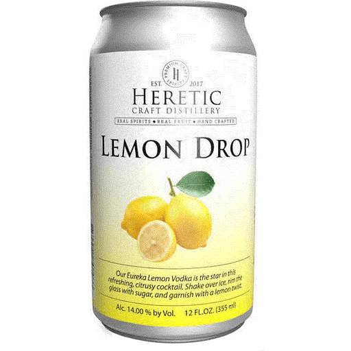 Order Heretic Lemon Drop (4PKC 12 OZ) 137758 food online from Bevmo! store, Emeryville on bringmethat.com