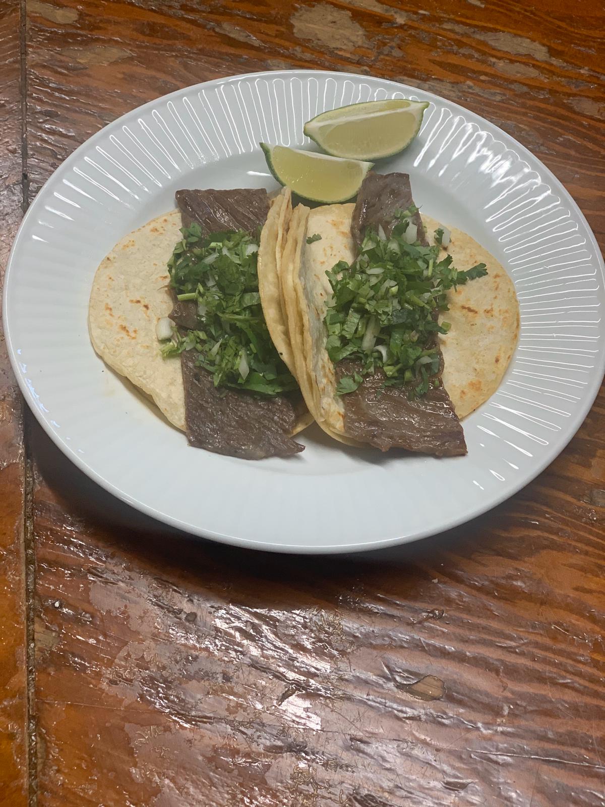 Order Cecina Taco food online from El Chilito Food Truck store, Stamford on bringmethat.com