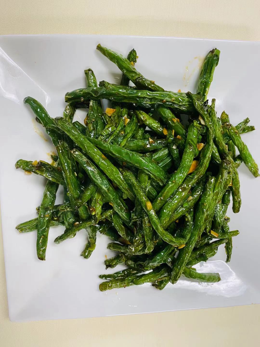 Order V5. Stir-Fried String Beans food online from Wei Buford store, Buford on bringmethat.com
