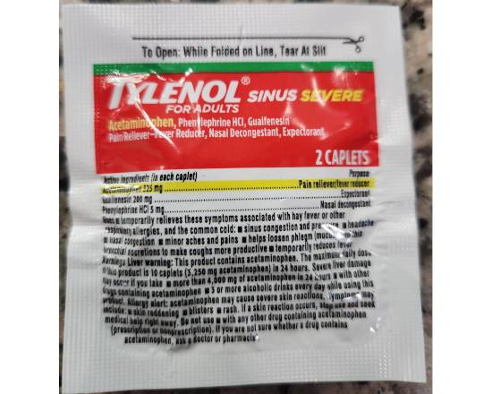 Order Tylenol sinus severe  food online from Day & Night Deli store, Brooklyn on bringmethat.com