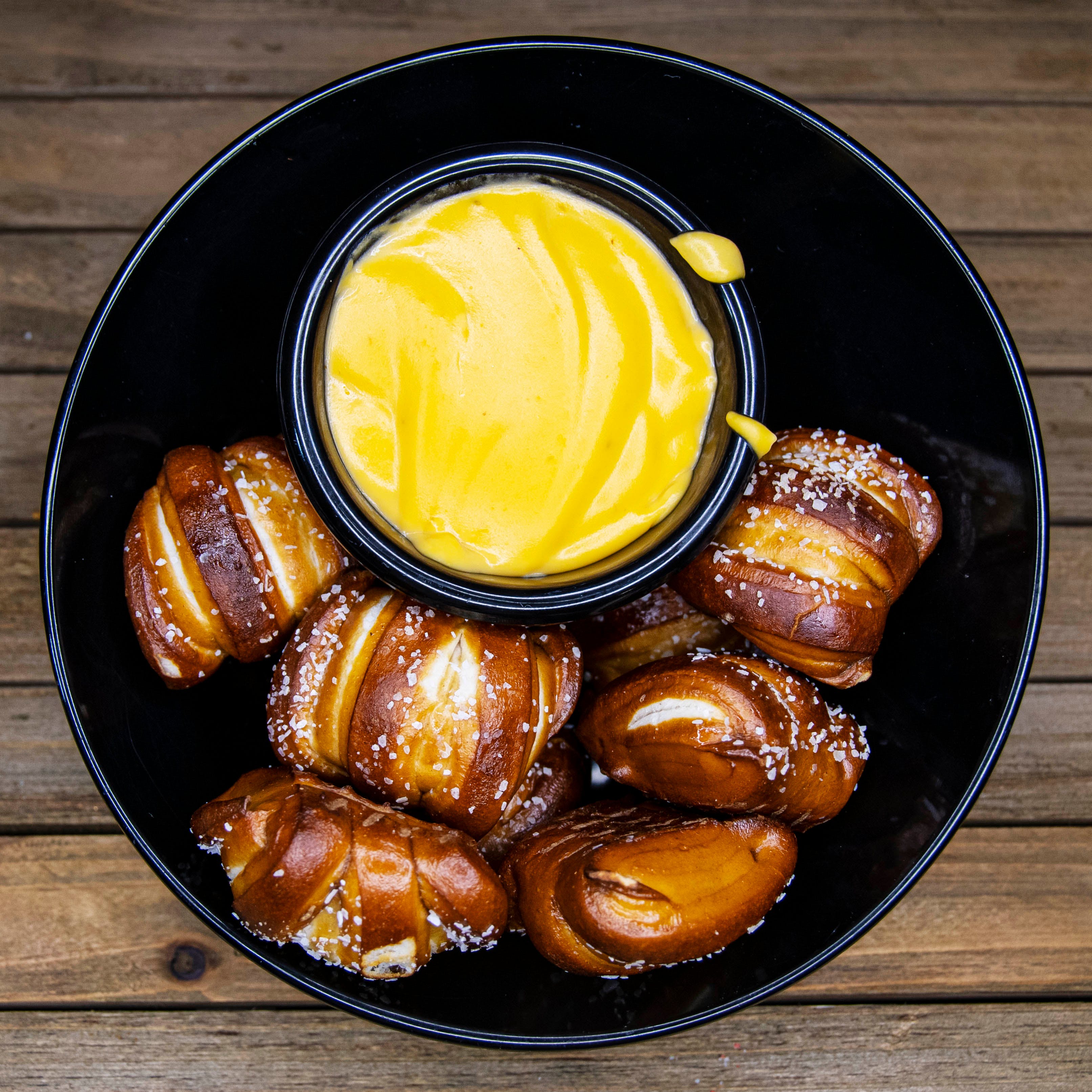 Order Pretzel Bites with Cheese - Appetizer food online from Billy Jack Pizza Pub store, Kearney on bringmethat.com