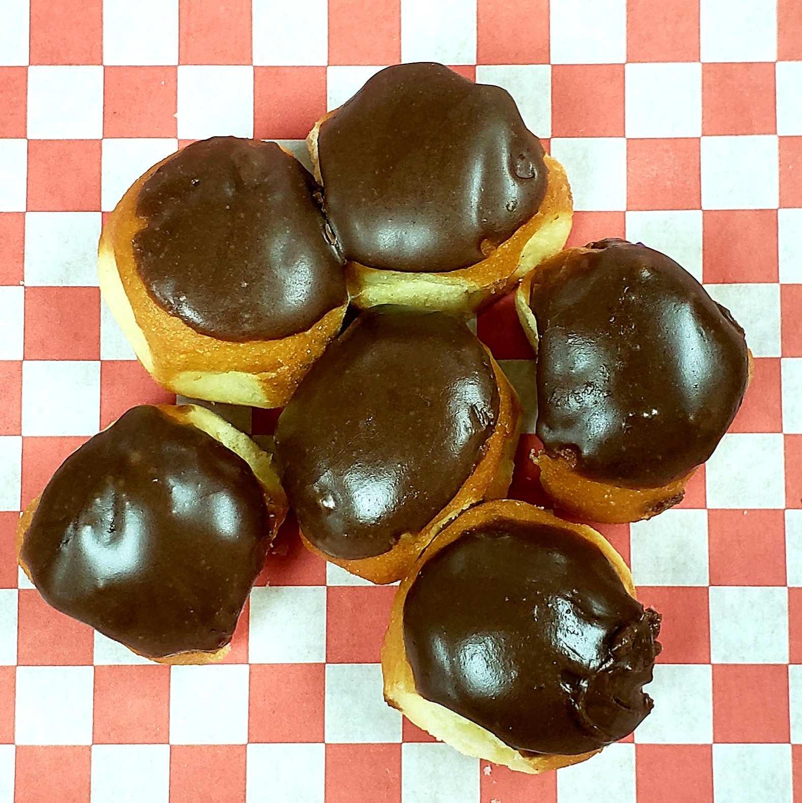 Order Chocolate Dozen Donut Holes food online from Mydonuts store, Dallas on bringmethat.com