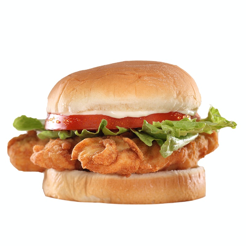 Order Hand-Breaded Chicken Tender Sandwich food online from Hwy 55 store, Jacksonville on bringmethat.com
