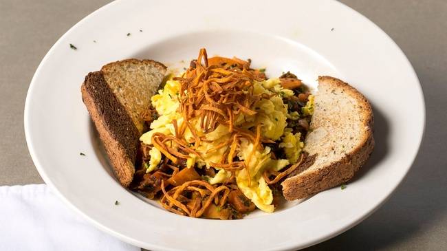 Order Veggie Hash food online from The French Press Cafe And Bakery store, aurora on bringmethat.com