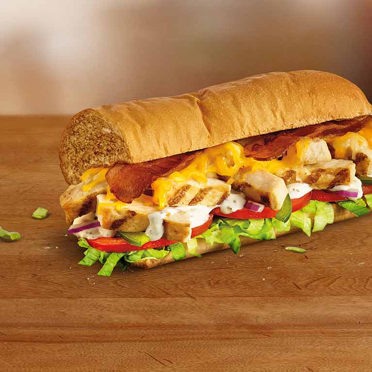 Order Chicken & Bacon Ranch Melt food online from SUBWAY® store, Cudahy on bringmethat.com