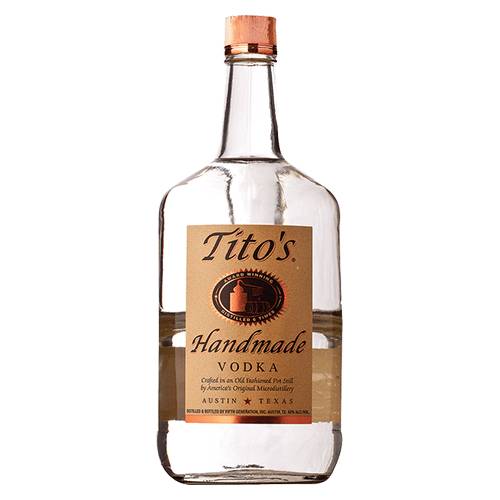 Order Tito's Handmade Vodka - 1.75L/Single food online from Bottle Shop & Spirits store, Los Alamitos on bringmethat.com