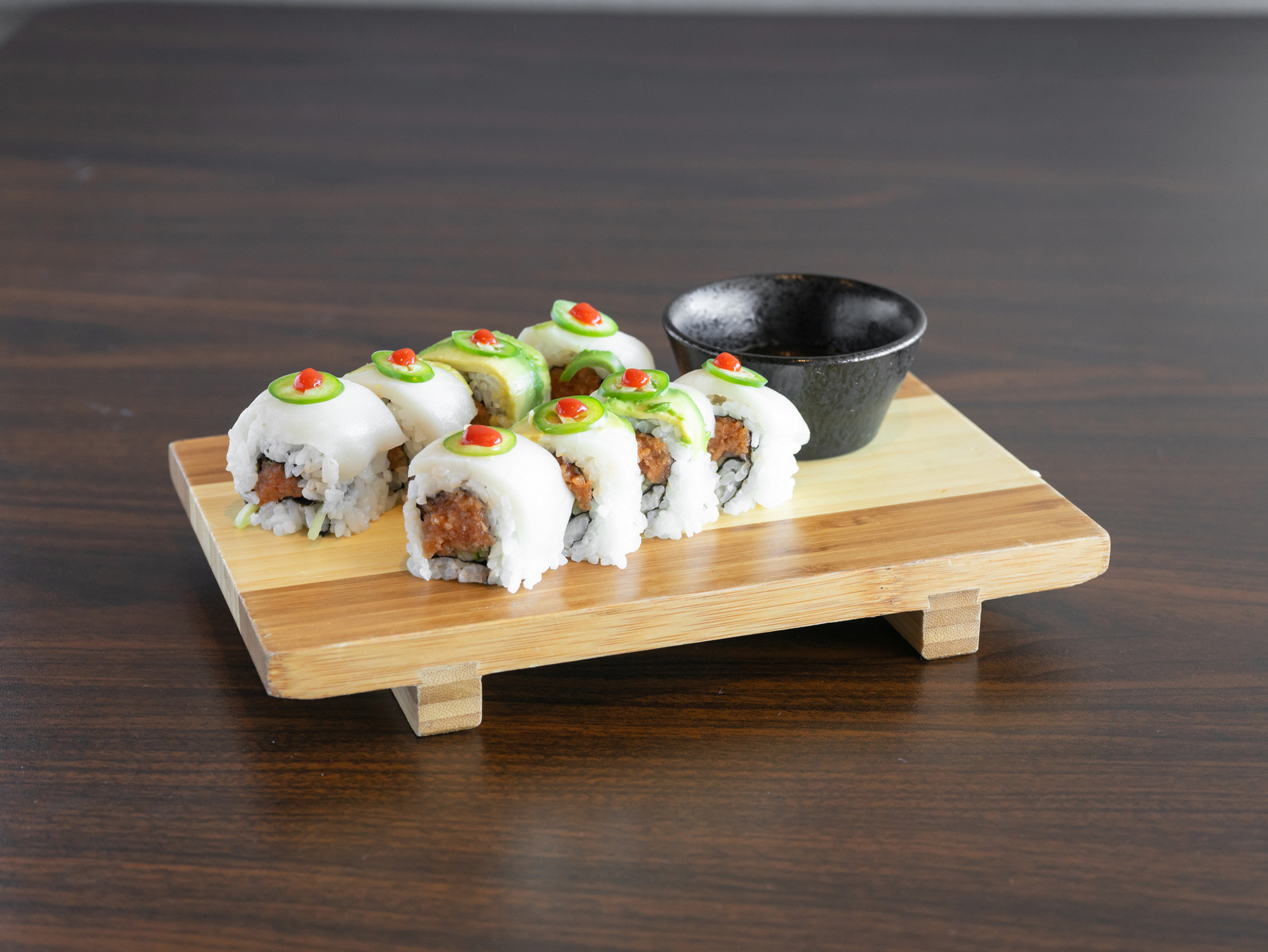 Order Jalapeno Roll food online from Koi Sushi store, San Pablo on bringmethat.com
