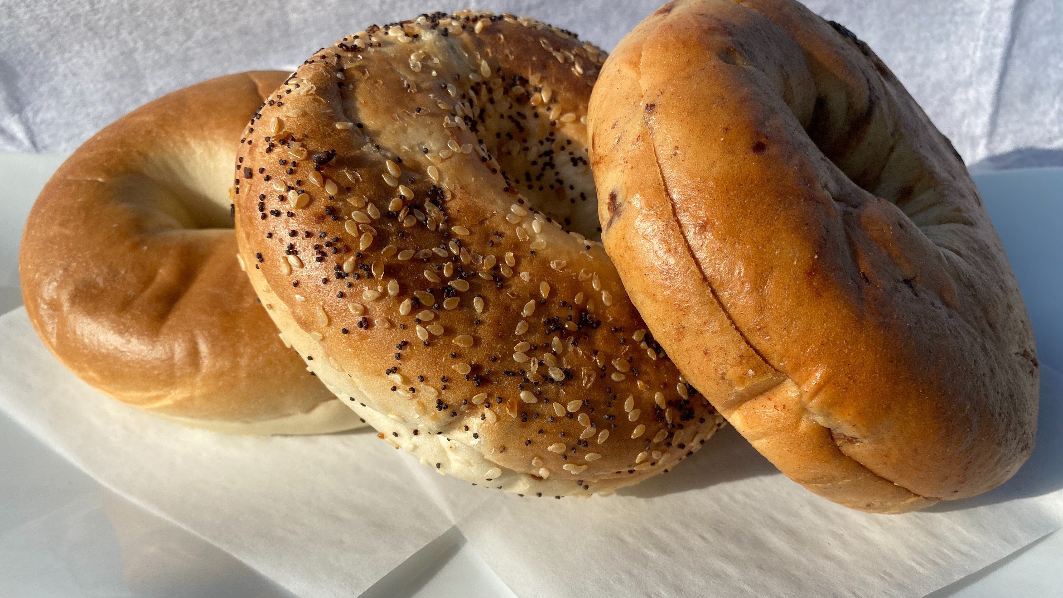 Order Toasted Bagels with Cream Cheese food online from New Brew Cafe store, North Highlands on bringmethat.com