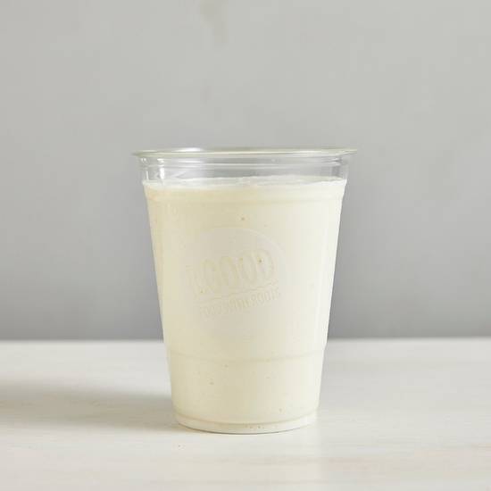Order Vanilla Shake (16 oz) food online from B.Good store, Boston on bringmethat.com