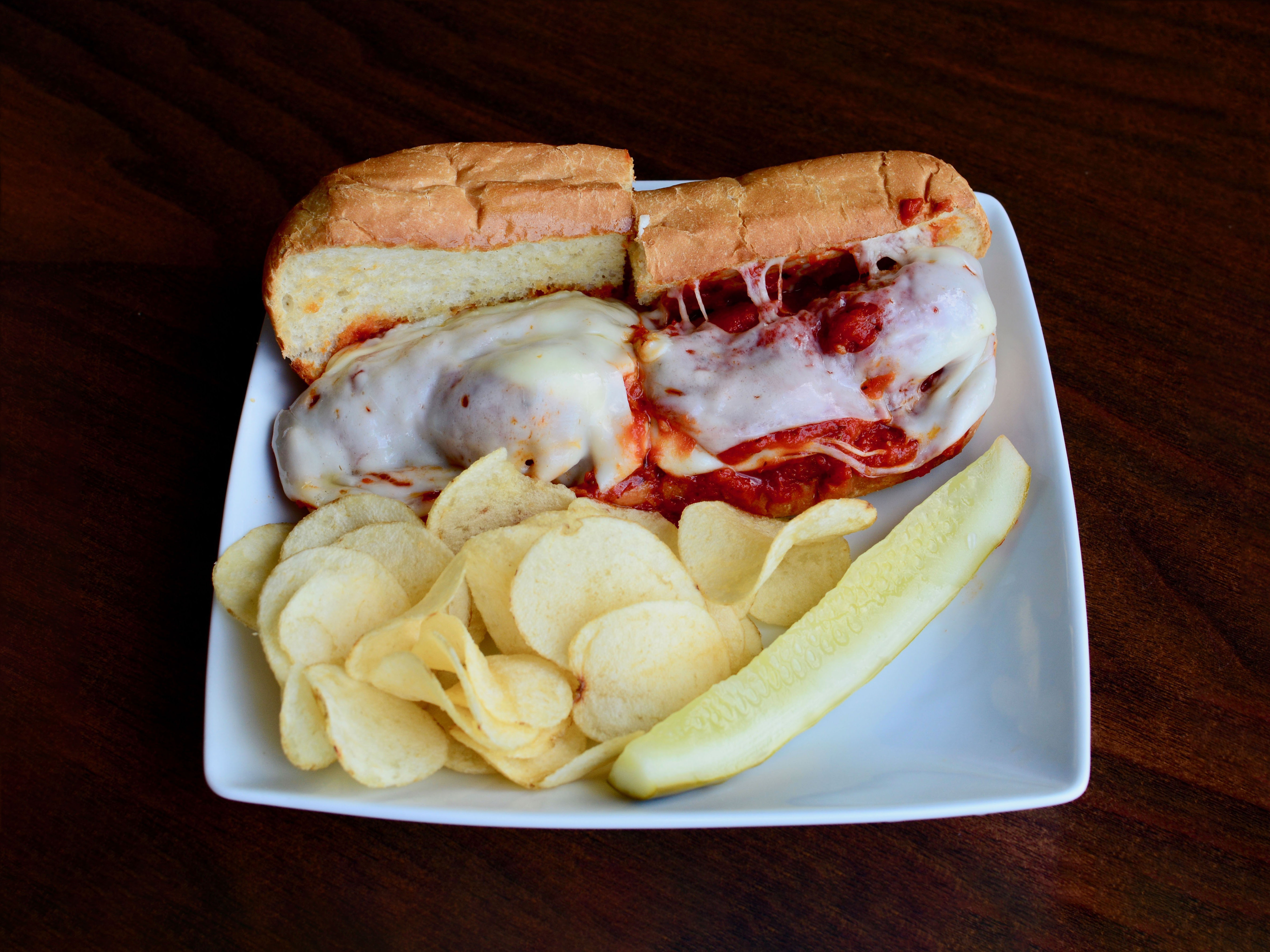 Order Meatball Parmesan Sub food online from House of Philly store, Manassas on bringmethat.com