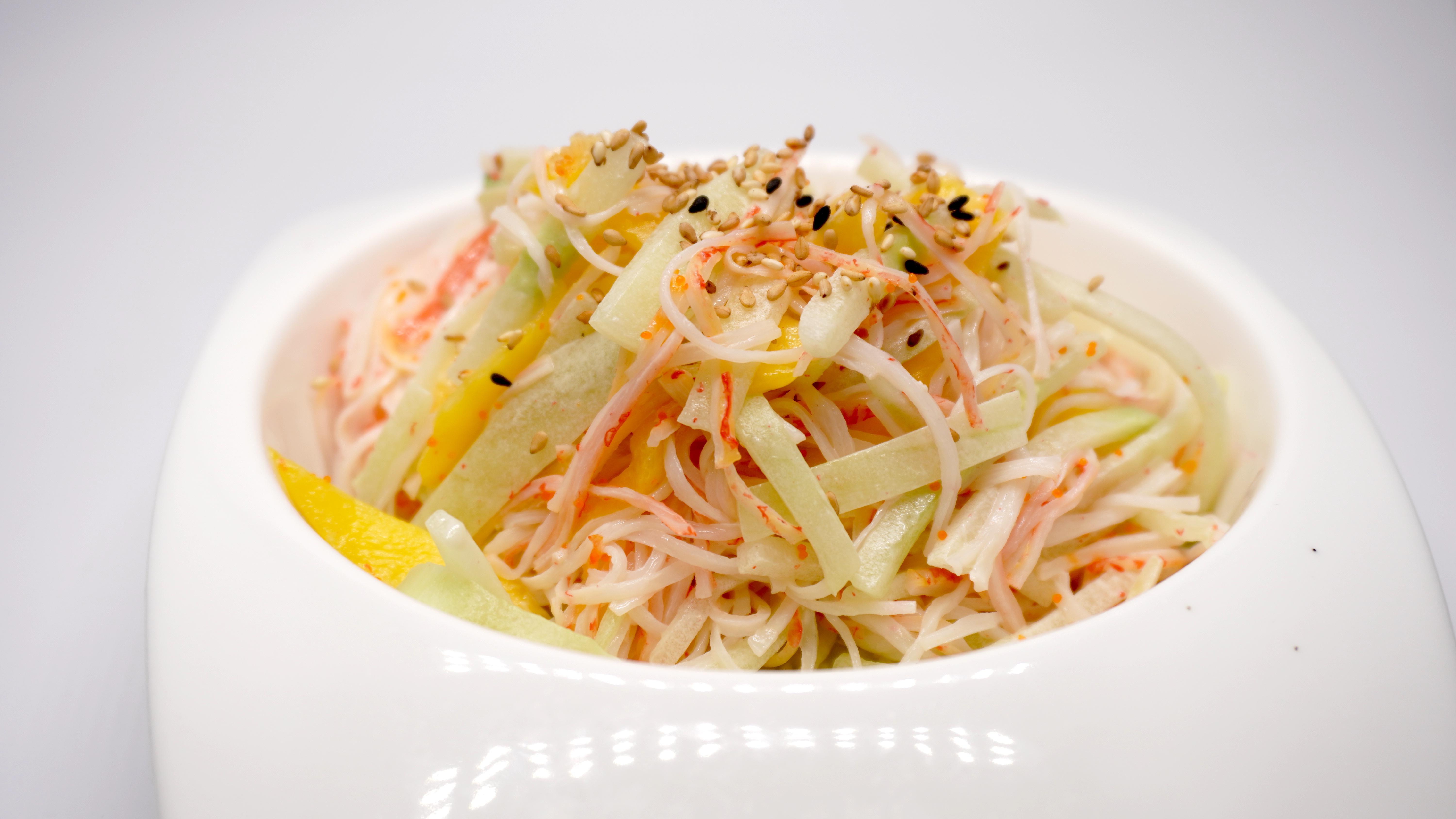 Order Mango Kani Salad food online from Mizu Japanese Restaurant store, Niles on bringmethat.com