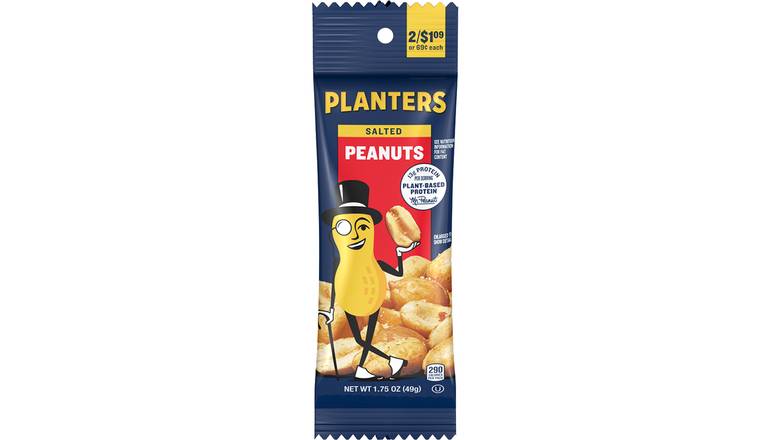 Order Planters Salted Peanuts 1.75oz food online from Quickchek store, Woodbridge on bringmethat.com