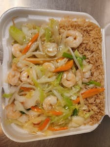 Order 1997. Shrimp Chow Mein food online from Pearl Chinese Restaurant store, Mesquite on bringmethat.com