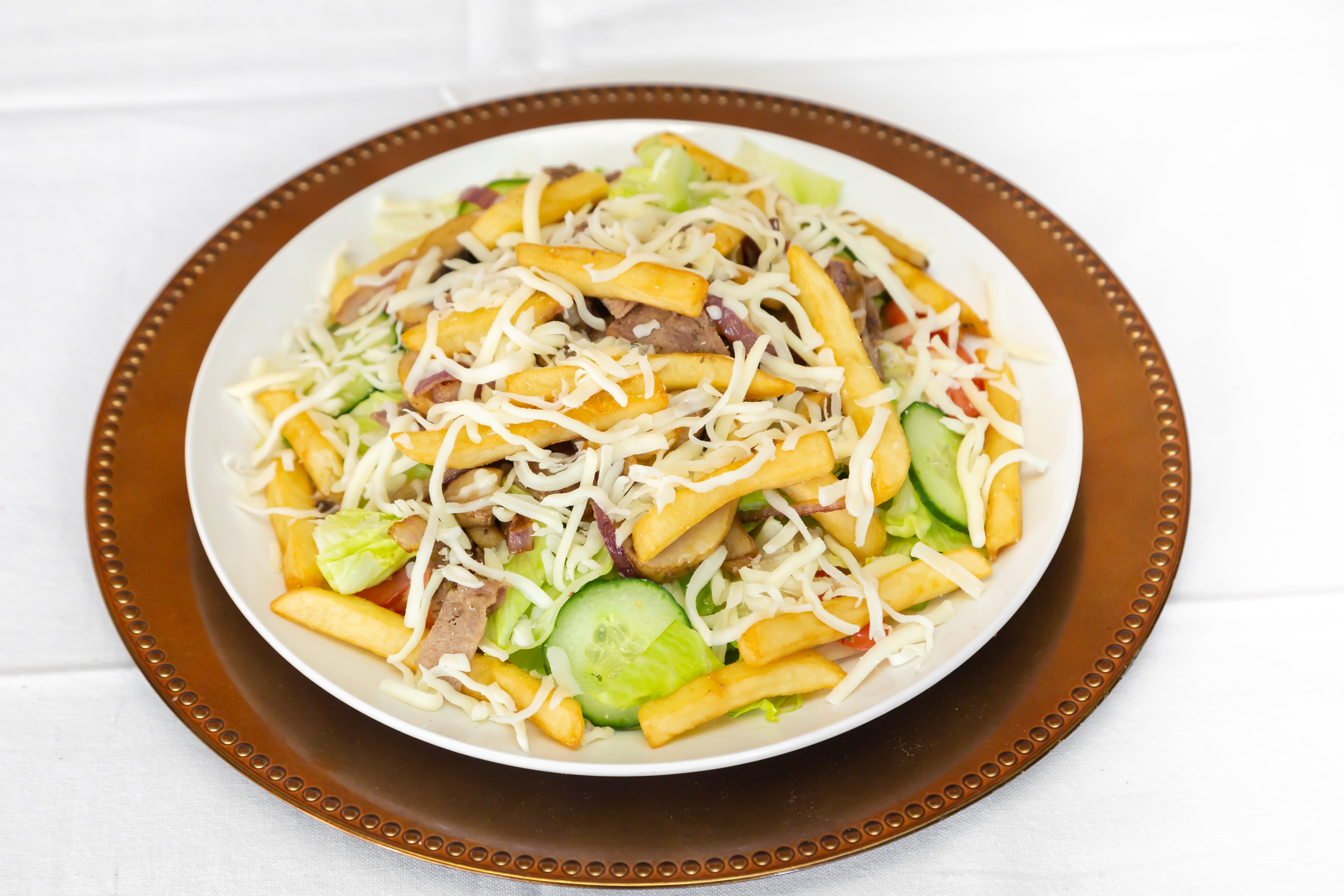 Order Steak Salad - Salad food online from Pizza Pronto store, Pittsburgh on bringmethat.com