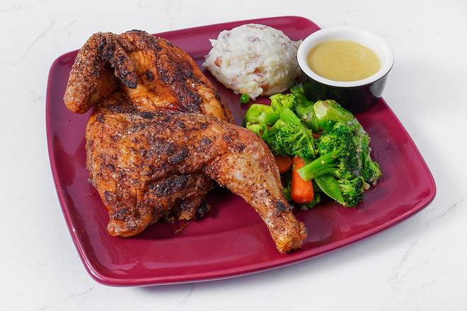 Order Oven-Roasted Half Chicken food online from Polly Pies store, Huntington Beach on bringmethat.com