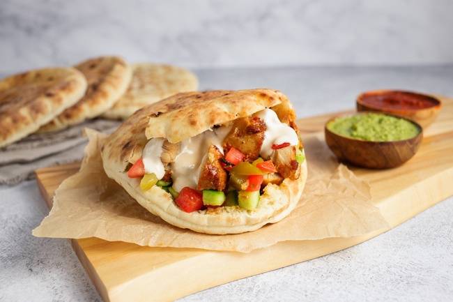 Order Pita Chicken food online from Noshery store, San Mateo on bringmethat.com