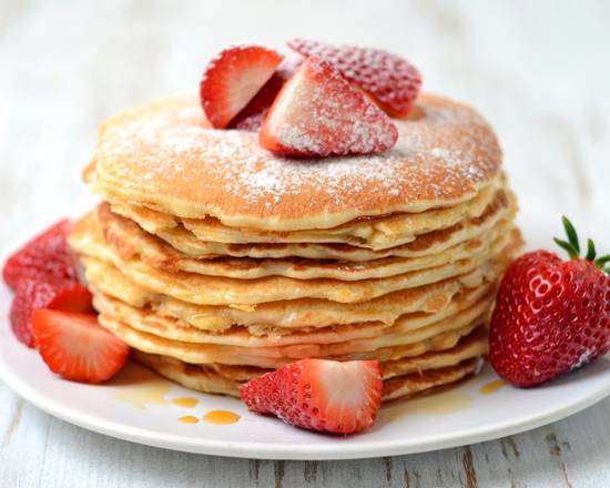 Order Strawberry Pancakes food online from Day N Night Pancakes store, Covina on bringmethat.com