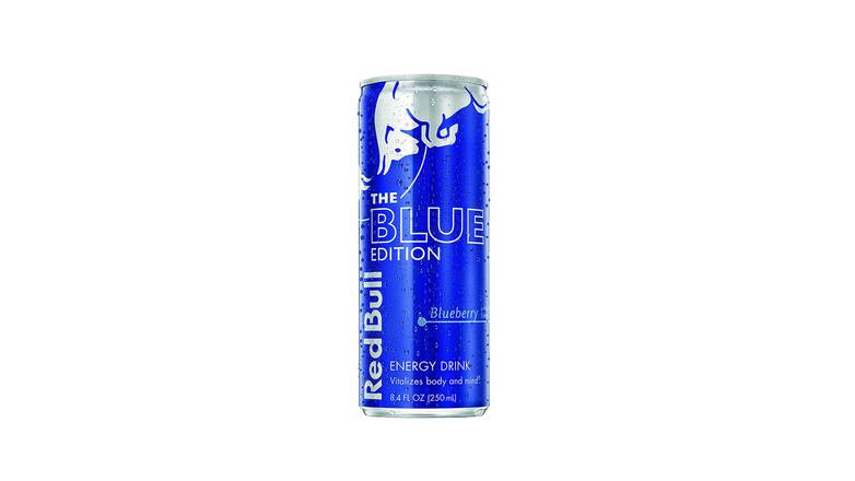 Order Red Bull Blue Edition food online from Trumbull Mobil store, Trumbull on bringmethat.com