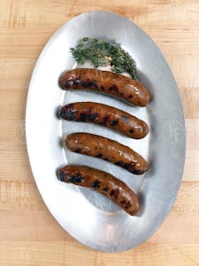 Order Wild Boar Sausage with Garlic food online from Fatboy Deli store, Bridgeport on bringmethat.com