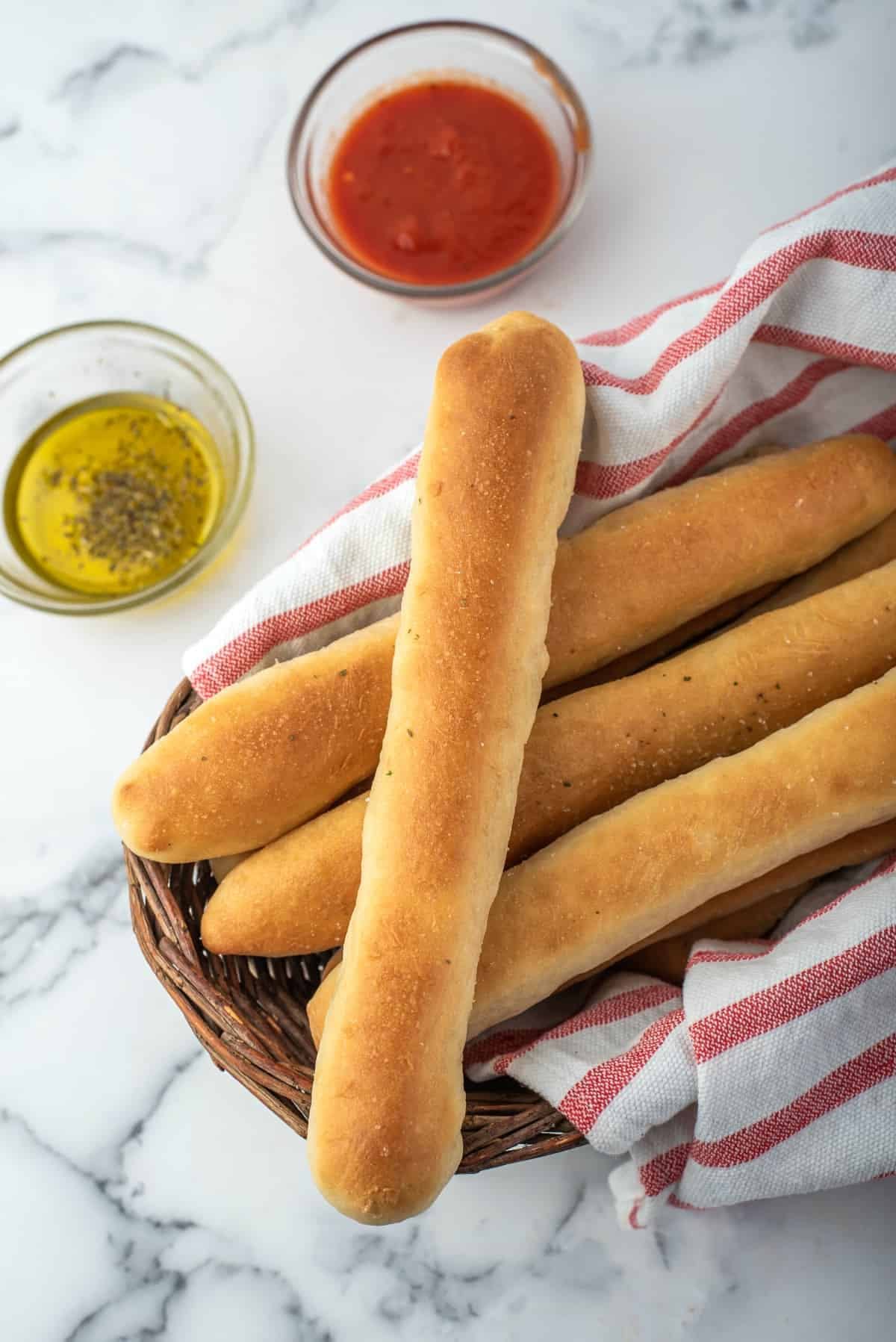 Order Breadsticks - Side food online from Generoso Pizza store, Glendale Heights on bringmethat.com