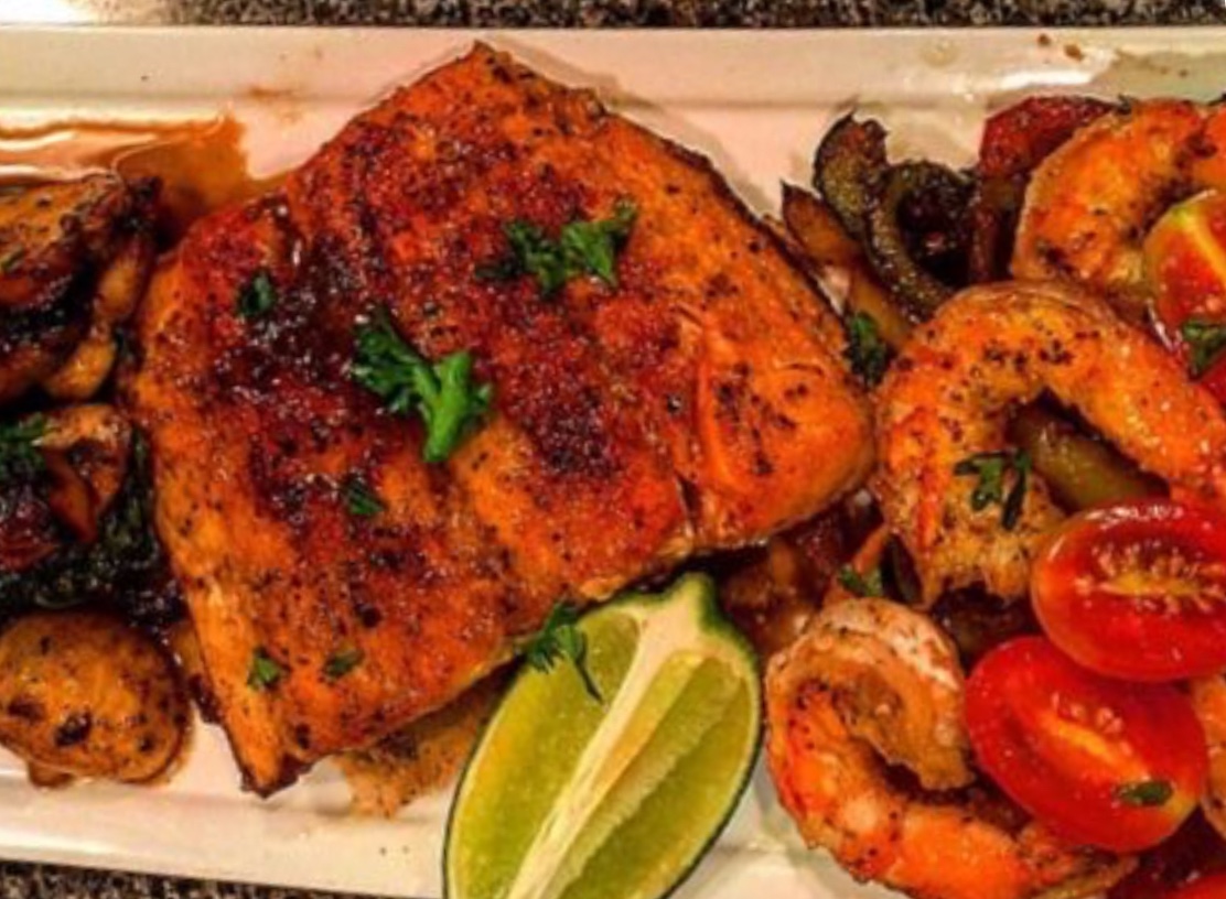 Order Salmon and Jumbo Shrimps food online from Salam restaurant store, Chicago on bringmethat.com