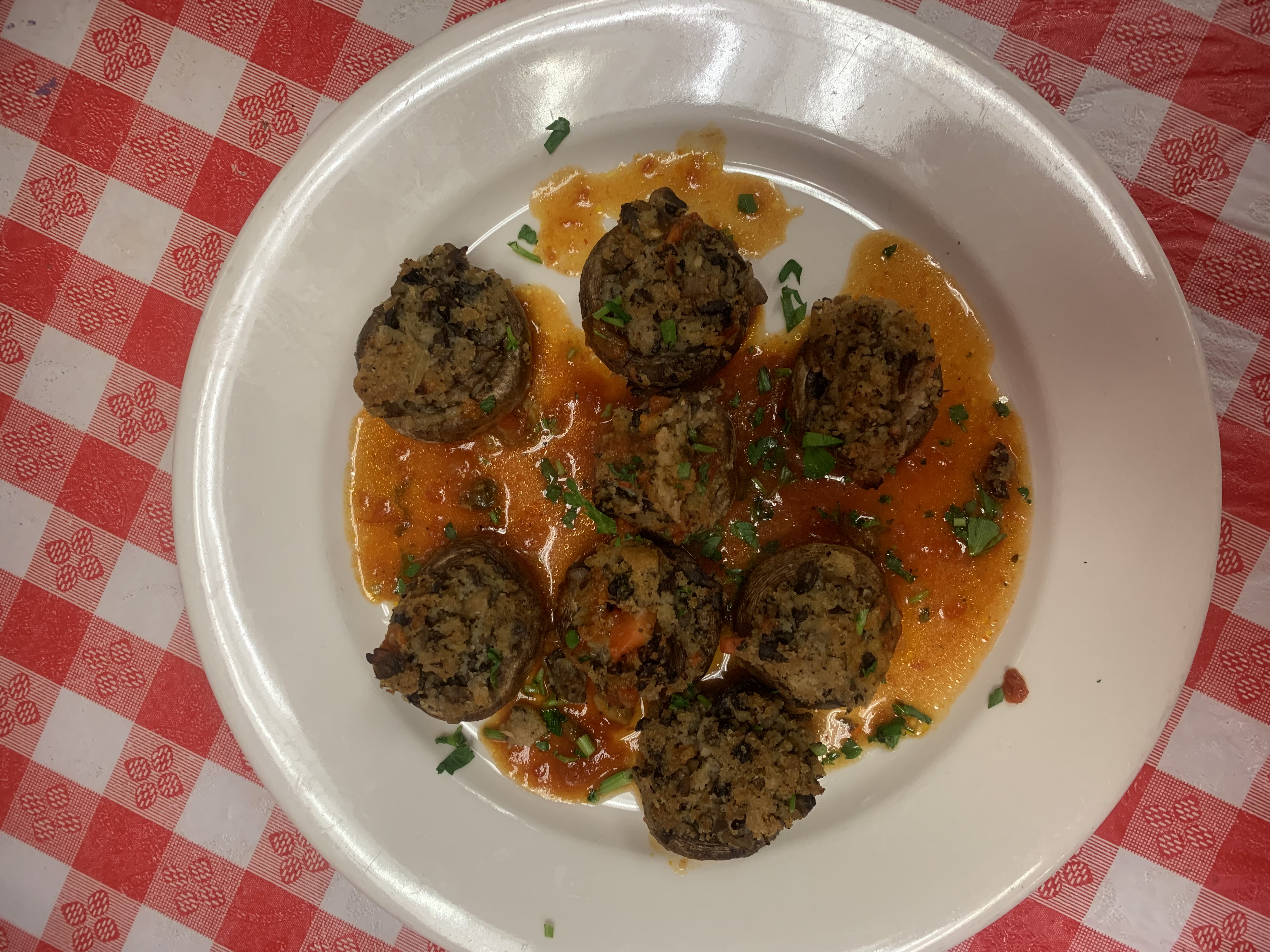 Order Stuffed Mushrooms food online from Matese Pizzeria Ristorante & Caterers store, Flushing on bringmethat.com