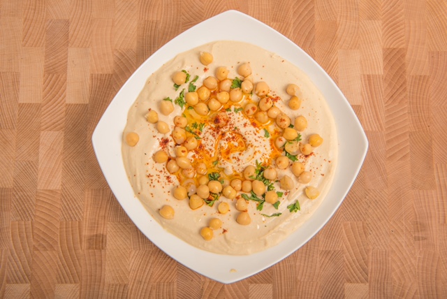 Order Hummus with Chickpeas food online from The Green Chicpea store, Newark on bringmethat.com