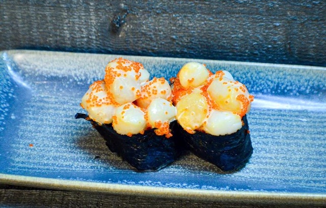 Order Scallop Sushi food online from Tabi-Ji Japanese Cuisine store, Orange on bringmethat.com