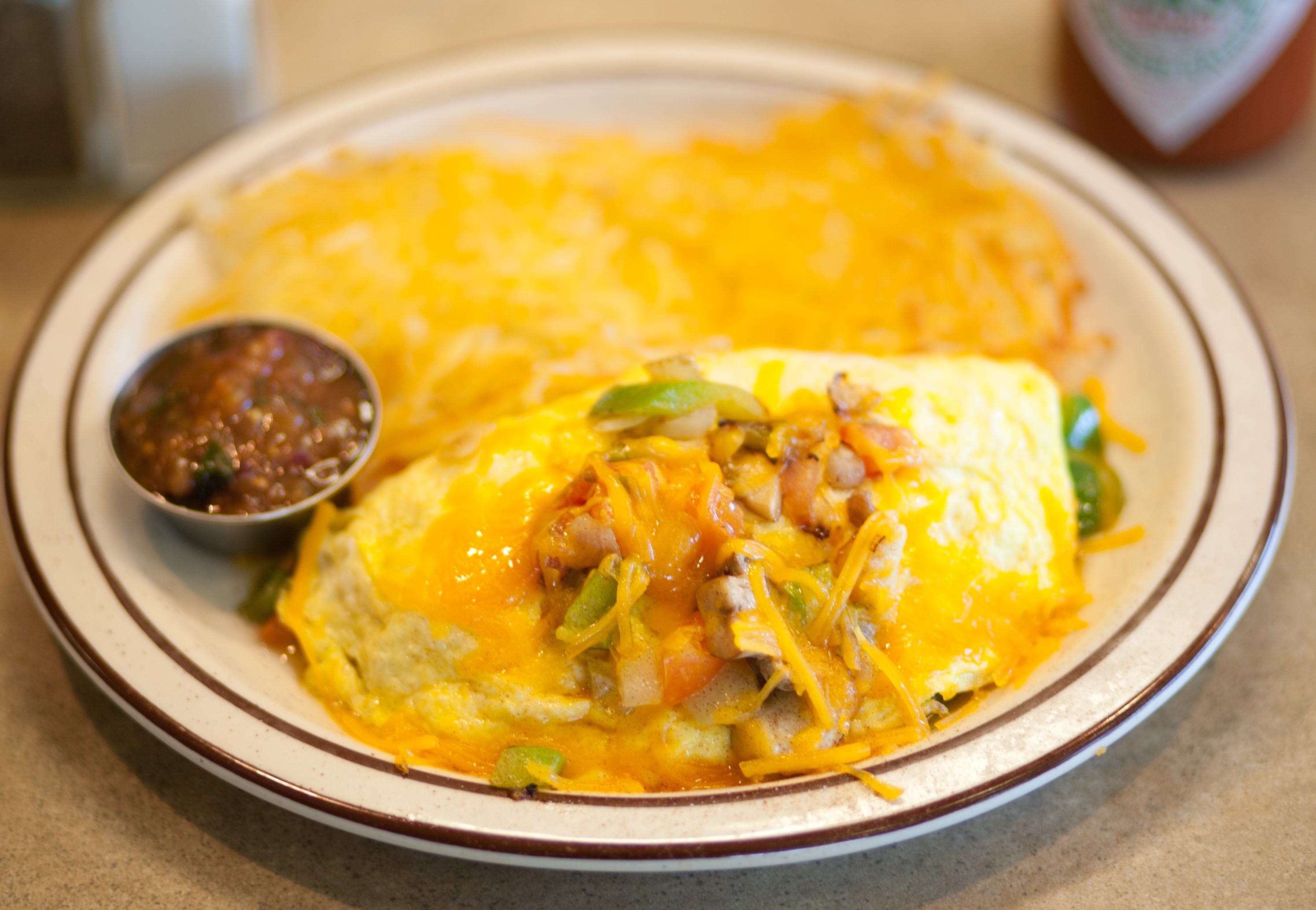Order Mexican Omelette food online from Neal Coffee Shop store, San Mateo on bringmethat.com