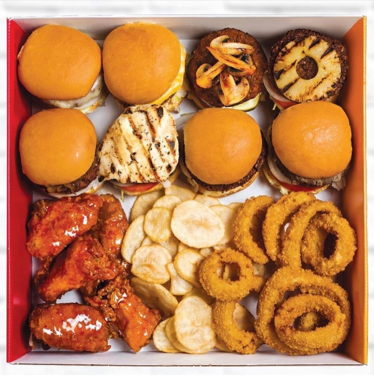 Order Family Box food online from Burgerim store, Dallas on bringmethat.com