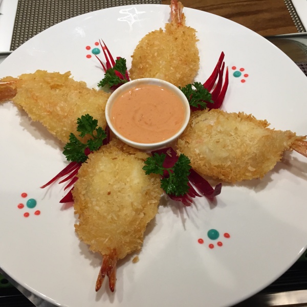 Order 15. Coconut Shrimp food online from Izu Sushi store, Lansdale on bringmethat.com