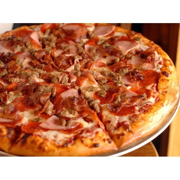 Order Meat Lovers Pizza food online from Ameci Pizza store, Fillmore on bringmethat.com