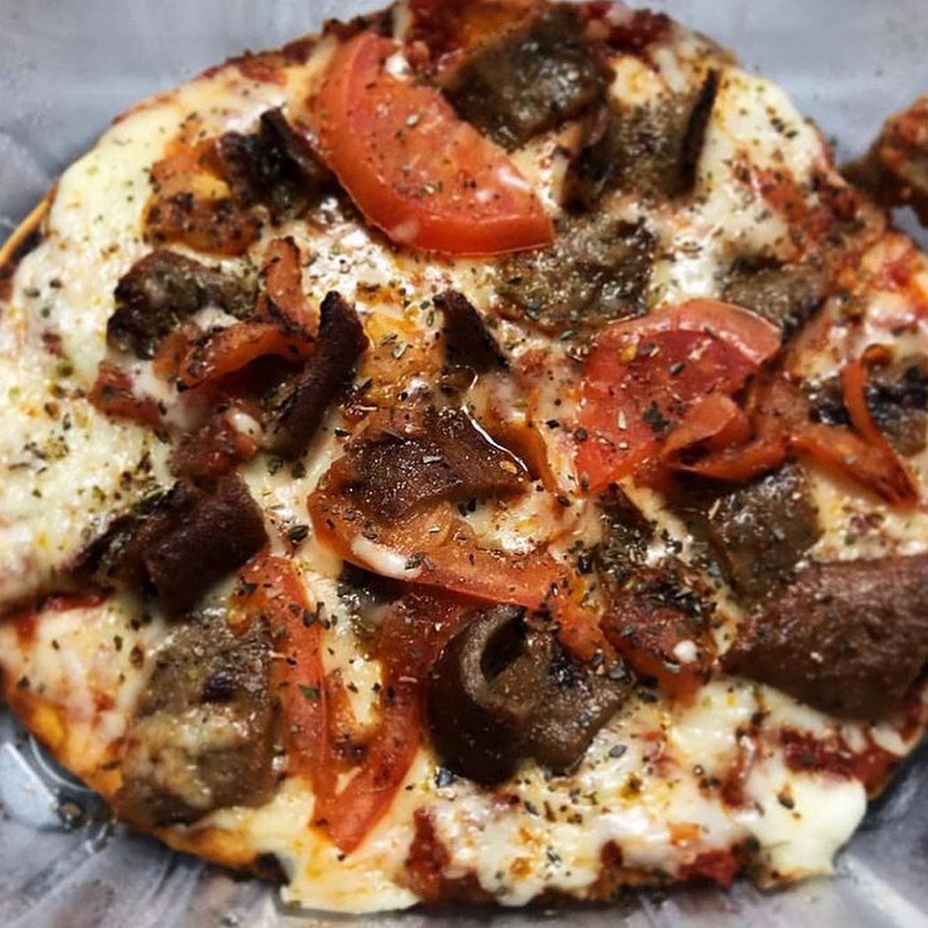 Order Gyro Pizza - 6.5'' food online from Greek Island Grill store, Hackensack on bringmethat.com